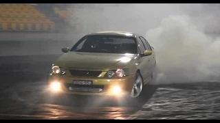 Watch FORD XR6 TURBO BURNOUT AT SYDNEY DRAGWAY Video