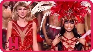 Watch Taylor Swift & Nicki Minaj END FEUD in 2015 MTV VMA Opening Performance Video