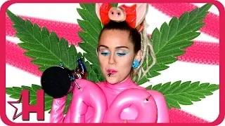 Watch Miley Cyrus Gets HIGH with Paparazzi Post 2015 MTV VMA! Video