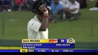 Watch Sri Lanka vs India: 3rd Test 2015, Day 2 Wickets Highlights (SL vs IND 2015, 3rd Test) Video