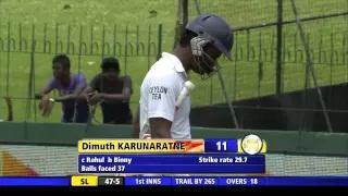 Watch Sri Lanka vs India: 3rd Test 2015, Day 3 Wickets Highlights (SL vs IND 2015, 3rd Test) Video