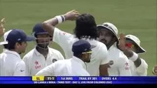 Watch Ishant Sharma bowled fantastic line and length and earns 5 wickets (SL vs IND 2015, 3rd Test Day 3) Video