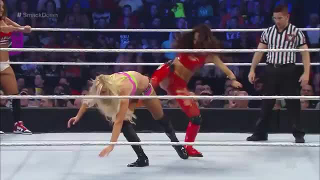 Watch Becky Lynch & Charlotte vs. Nikki Bella & Brie Bella: WWE SmackDown, Aug. 27, 2015 Video