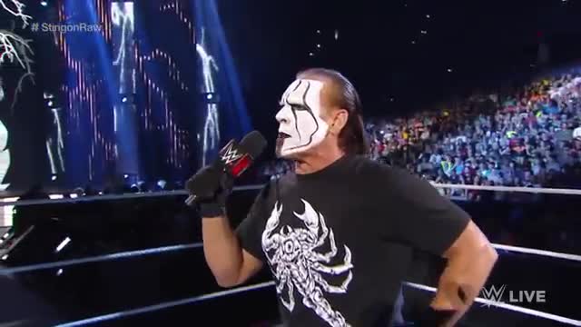 Watch Sting assesses Seth Rollins' reign as WWE World Heavyweight Champion: WWE Raw, Aug. 31, 2015 Video