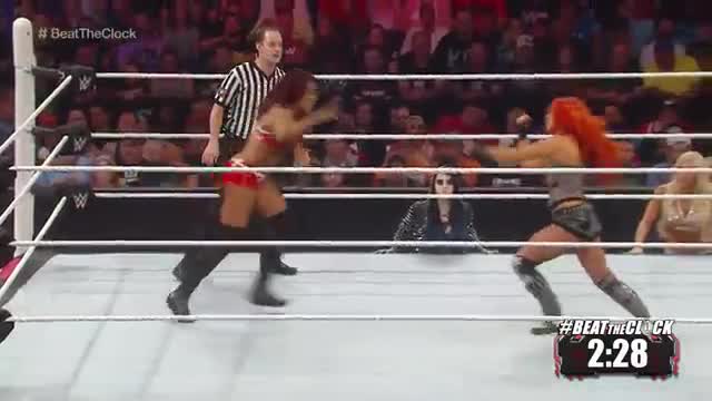Watch Becky Lynch vs. Alicia Fox - Beat the Clock Challenge: WWE Raw, Aug. 31, 2015 Video