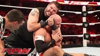 Watch Cesaro vs. Kevin Owens: WWE Raw, Aug. 31, 2015 Video