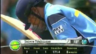 Watch Sachin playing the greatest ODI Inning in History - India vs Pakistan World Cup 2003 Video