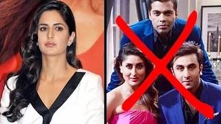 Watch Katrina REFUSED 'Koffee With Karan' | Reason Revealed Video