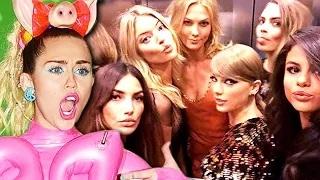 Watch Miley Cyrus Disses Taylor Swift's Squad Video