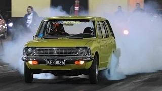 Watch VIS ROTARY COROLLA WAGON 10.38 @ 131 MPH SYDNEY DRAGWAY Video