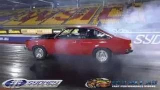 Watch MAD077 V8 TORANA 11.19 @ 122 MPH SYDNEY DRAGWAY Video