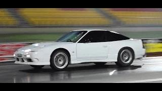Watch SR22VE 9 SEC 180SX ADVANCE MOTOR MECHANICS JUST ENGINE MANAGEMENT SYDNEY DRAGWAY Video