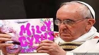 Watch Miley Cyrus Offends Millions Of Catholics And The Pope Video