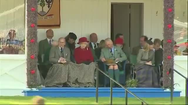Watch Queen Elizabeth Attends Highland Games Video