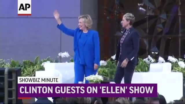 Watch ShowBiz Minute: Bon Jovi, Clinton, Queen Video
