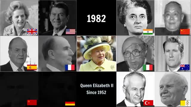 Watch Queen Elizabeth II: World leaders in office during her reign Video