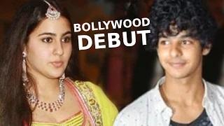 Watch Saif Ali Khan's daughter Sara Ali Khan & Shahid Kapoor's brother Ishaan Khattar BOLLYWOOD DEBUT Video
