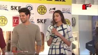 Watch Sooraj Pancholi and Athiya Shetty Talk about Fitness Video
