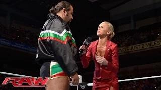Watch Dolph Ziggler weighs in on Summer Rae's apology to Rusev: WWE Raw, September 7, 2015 Video
