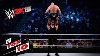 Watch Most Pulverizing Powerbombs: WWE 2K15 Top 10 Video Video