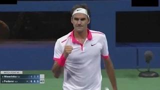 Watch Roger Federer vs Stanislas Wawrinka Highlights US Open 2015 Video