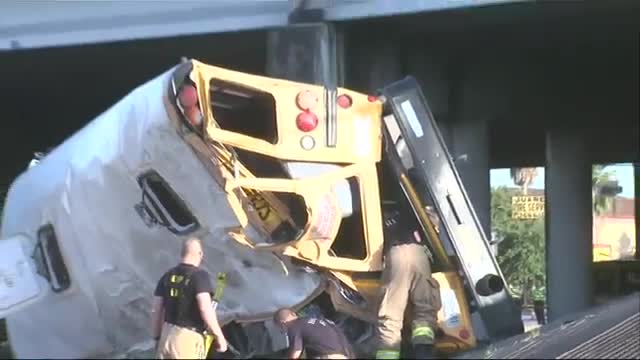 Watch Houston School Bus Crash Kills At Least 2 Video