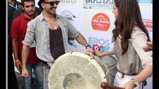 Watch Deepika Padukone and Ranveer Singh's Bajirao Mastani song Gajanana to get a grand launch! Video