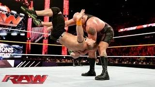 Watch John Cena & Sting vs. Big Show & Seth Rollins: WWE Raw, Sept. 14, 2015 Video