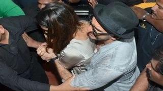 Watch Ranveer Singh Protects Girlfriend Deepika Padukone | Gajanana Song Launch Video