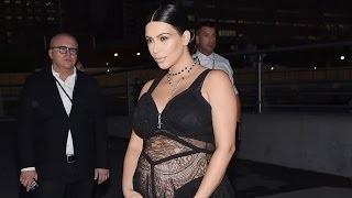 Watch KIM KARDASHIAN'S Gothic Baby Bump Style Video