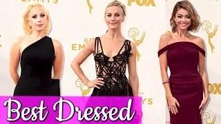 Watch 'Emmy Awards 2015' - Best Dressed Celebs | Lady Gaga Sarah Hyland Video