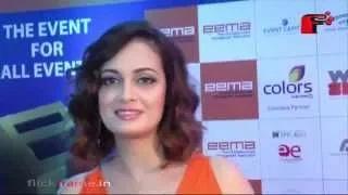Watch Dia Mirza, Lauren Gottlieb & other Clebes at Red Carpet for EEMAX GLOBAL AWARD Video