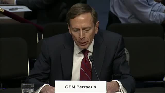 Watch Petraeus: 'Sorry' for Sharing Classified Info Video