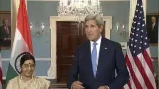 Watch Secretary Kerry and India External Affairs Minister Swaraj - U.S.-India Strategic & Commercial Dialogue Video