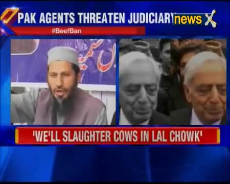 Watch Jammu and Kashmir High Court's Beef ban order gets locals' Goat Video