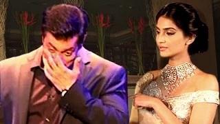 Watch Salman Khan Cries Because Of Sonam Kapoor | On The Sets Of PRDP Video