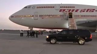 Watch PM Modi arrives at John F Kennedy International Airport New York Video