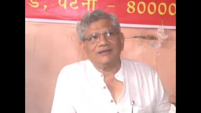 Watch Bihar polls: RSS working to divide people on caste lines for political gains, says Sitaram Yechury Video