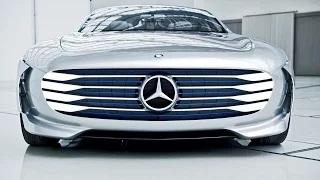 Watch Mercedes-Benz 'Concept IAA' (Intelligence Aerodynamic Automobile) Footage Video
