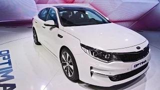 Watch 2016 Kia Optima 1.7 CRDi - Exterior and Interior Walkaround (IAA 2015) Video