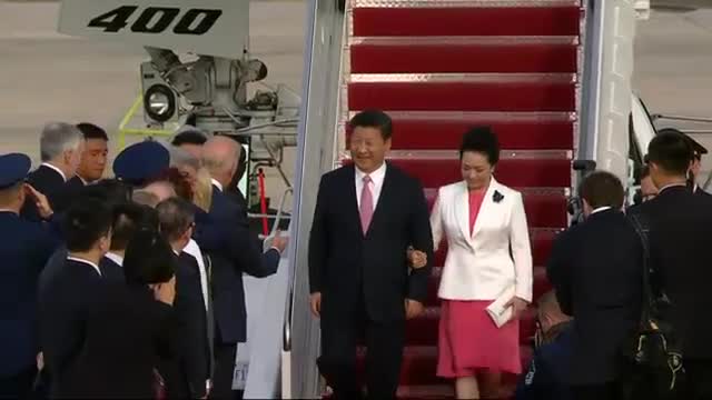 Watch Chinese President Arrives in Washington Video