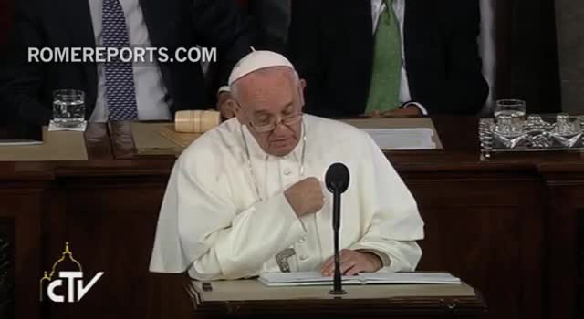 Watch The most powerful lines from Pope Francis' address to Congress Video