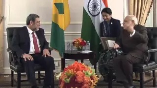 Watch PM Modi meets Saint Vincent and the Grenadines PM, Ralph Gonsalves in New York Video