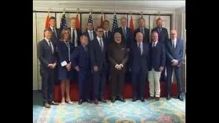 Watch PM Modi with leading CEO's at Round table on Media, Technology and Communications in New York Video