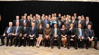 Watch PM Modi interacts with leading Fortune 500 CEOs in New York Video
