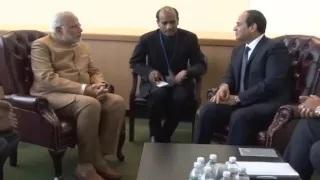 Watch PM Modi meets President of Egypt, Abdel Fattah el-Sisi in New York Video