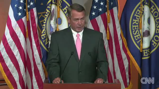 Watch House Speaker John Boehner resigns Video