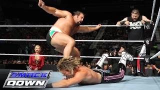 Watch Ryback & Dolph Ziggler vs. Kevin Owens & Rusev: WWE SmackDown, Sept. 24, 2015 Video