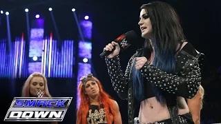 Watch Witness Paige's 'apology' to Charlotte, Becky Lynch and Natalya: WWE SmackDown, Sept. 24, 2015 Video