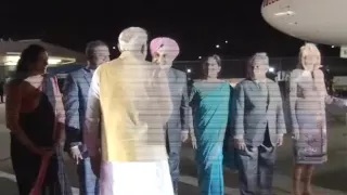 Watch PM Modi leaves for New York from San Jose Video